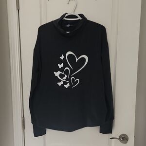 Eddie Bauer Black Long Sleeve Shirt